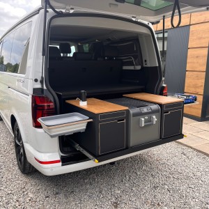 EXKLUSIVE Campingbox, Camping Ausbau, Innenausbau Camping, Multivan, California  - T5, T6, T6.1