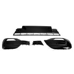 Unterer Stoßstangengrill, Einsatz, unterer Grill – Unterer Stoßstangengrill/Einsatz in glänzendem Schwarz – Volkswagen T6.1 glänzend schwarz