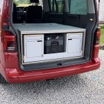 Campingbox, Campingaufbau, Touristen box, Schlafsystem, Modularer Campingausbau, Schlafgestell Camping Ausbau, Camper Ausbau, Camping Möbel, Küchenmodul ,   Volkswagen Caravelle L1, L2, Kurz, Lang
