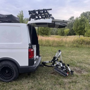 Elektrischer Fahrradträger für Busse, Mercedes Vito, V-Klasse, Marco Polo, Ford Transit Tourneo Custom