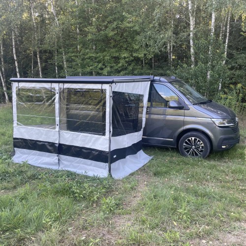 buy roof top tent Tuff Stuff Overland Alpha II Hard Side Open Tent, Black, 2 Person Sleeping quarters Sonnenschutzmarkise für den Außenbereich, old_id-frsv0612 Size:15' x 30'