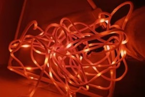 Leuchtendes Seil, Schnur, Beleuchtung für Markise und Zelt, LED Campingseil