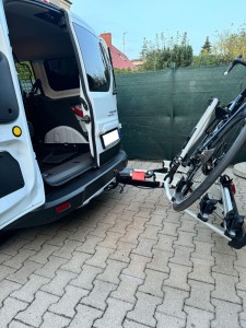 Fahrradträger für Anhängerkupplung - 4 Fahrräder Ford Transit Connect