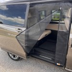 Moskitonetz für Seitentüren, Insektennetz für MERCEDES V-Klasse / Vito / Viano / Marco Polo - magnetische Montage