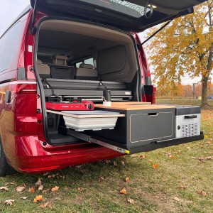 Camping Box Exclusive VW California T7 Beach Tour Campingbox, Campingaufbau, Campingbox, Touristikaufbau, Küchenmodul Neuer California Beach Tour T7