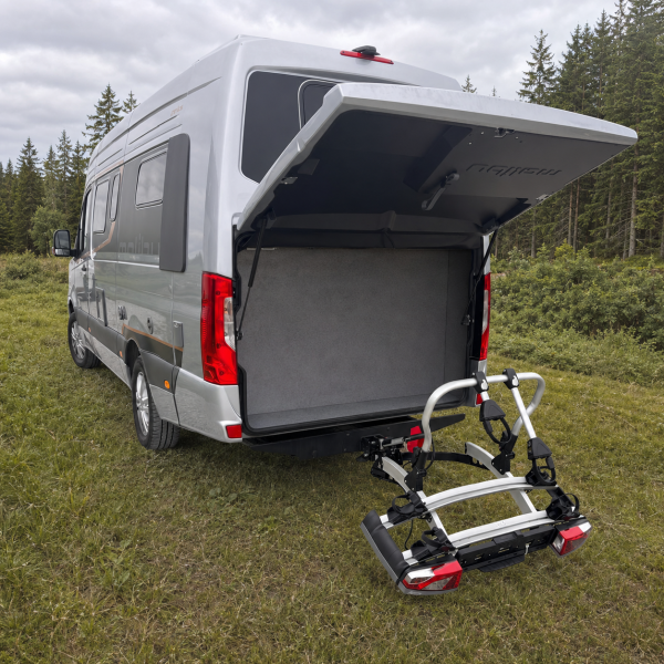 bagażnik rowerowy Carthago Malibu Genius 641 mercedes sprinter.png