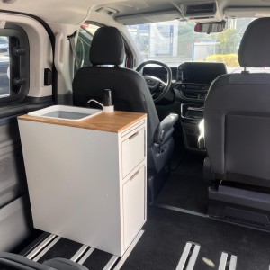 Fahrersitzschrank, Küchenschrank, Busschrank – Neuer Ford Tourneo Custom, Ford Transit Custom