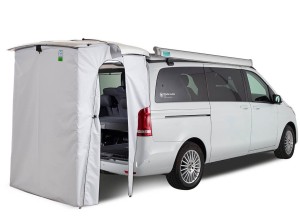 Heckzelt, Duschkabine MERCEDES V-Klasse / Vito / Viano / Marco Polo - Klettmontage